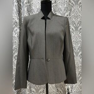 NWT gray Tahari blazer jacket size 8